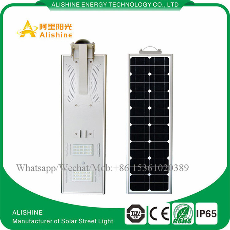 30w All In One Solar Led Street Lights For India Nigeria Indonesia Philippines Thailand