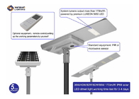 Shining-star 190 lm/W 30W IP66 Integrated Intelligent Solar LED Street Light TUV CB CE SAA Approved Outdoor Lighting