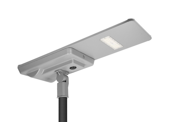 6500K 190 Lm/W 60W IP66 Integrated Intelligent Solar LED Street Light 6 Hours Charge Time
