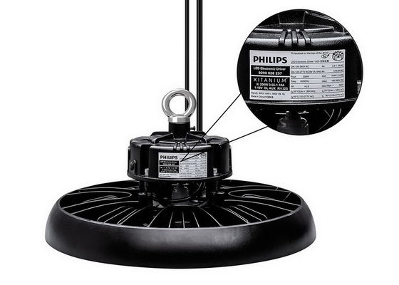 Aurora 190lm/W 200W LED Highbay Light IP65 IK10 Highbay Lighting CB CE SAA UKCA RoHS Approved Warehouse Lighting